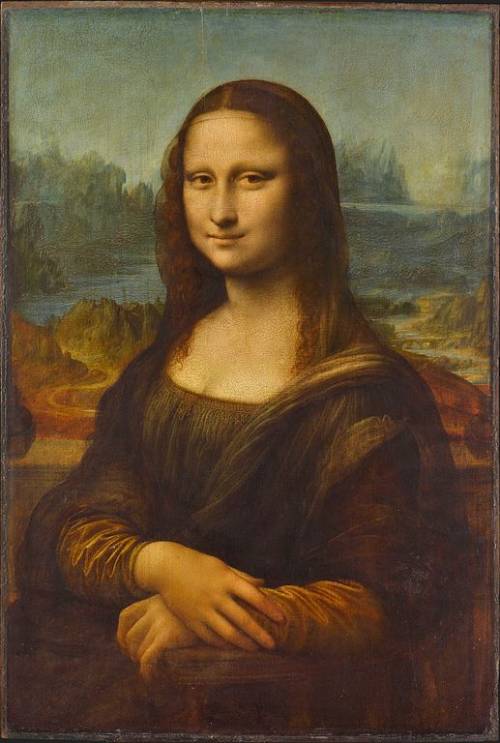 Pinturas italianas - La Gioconda o Mona Lisa, Leonardo da Vinci