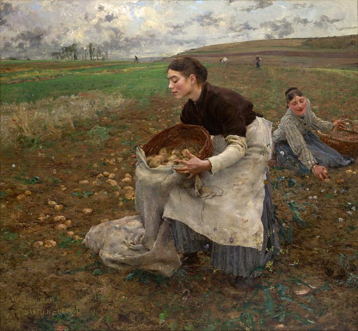 Pinturas famosas realistas - Octubre - Jules Bastien-Lepage