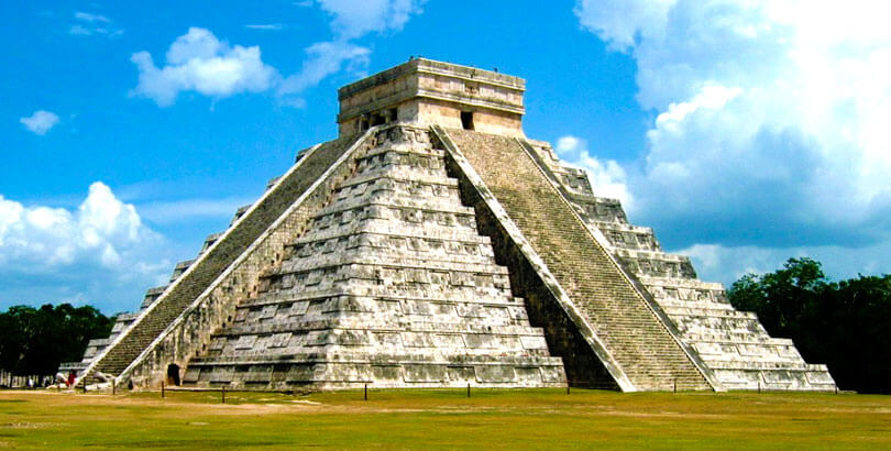 pirámides de Chichén Itzá en Yucatán