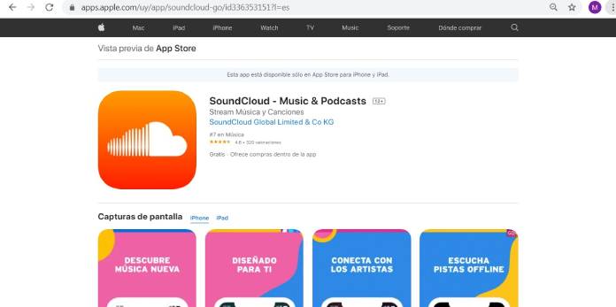 Plataformas de podcast - Soundcloud