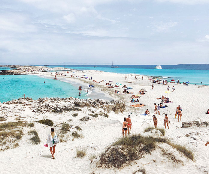 Playa en Formentera, Islas Baleares