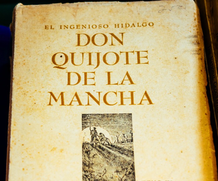 Manuscrito de don Quijote de la Mancha.