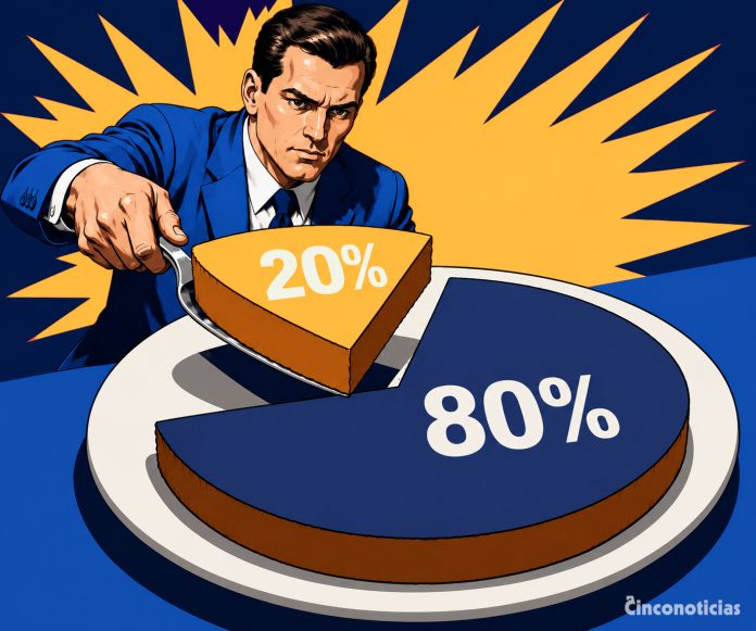 Principio de Pareto: la regla 80 20 para triunfar en los negocios (qué es, ventajas, cómo usarla, ejemplos…) + guía ilustrada