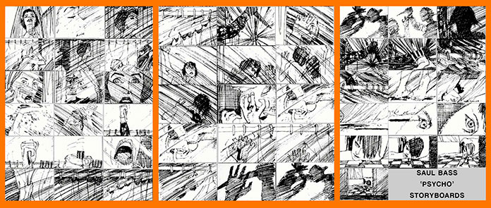 Storyboard de Psicosis