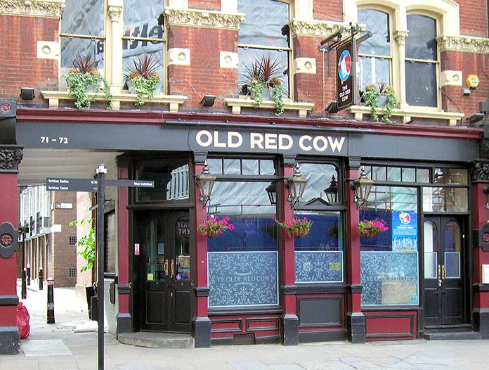 The Old Red Cow pub