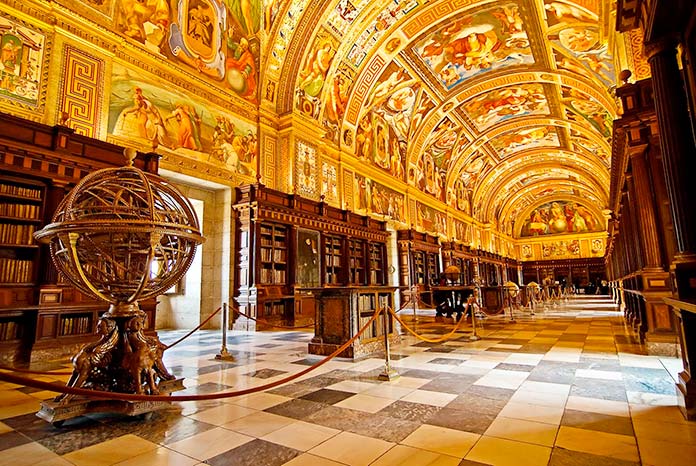 Real Biblioteca del Monasterio del Escorial, Madrid, España