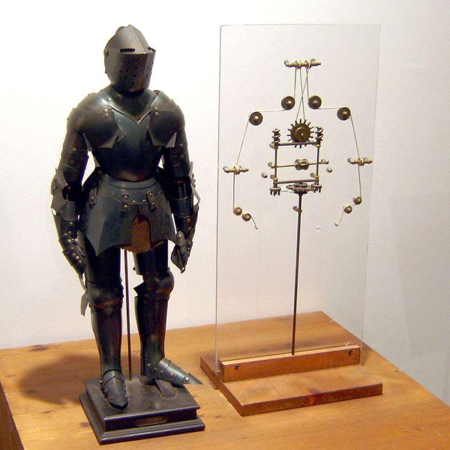 Robot humanoide de Leonardoda Vinci