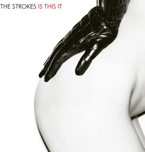 La portada muestra parte de los glúteos y parte de la pelvis de una mujer desnuda. 