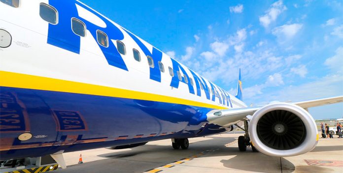 Ryanair presenta su nueva política medioambiental.