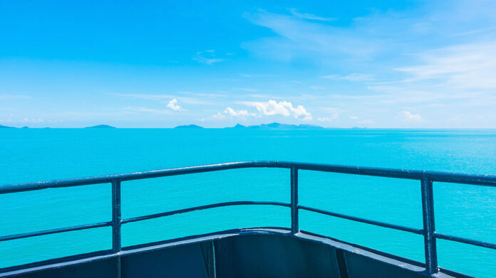 vistas desde un crucero