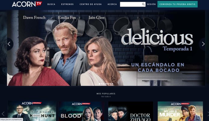 Servicios streaming: Acorn TV