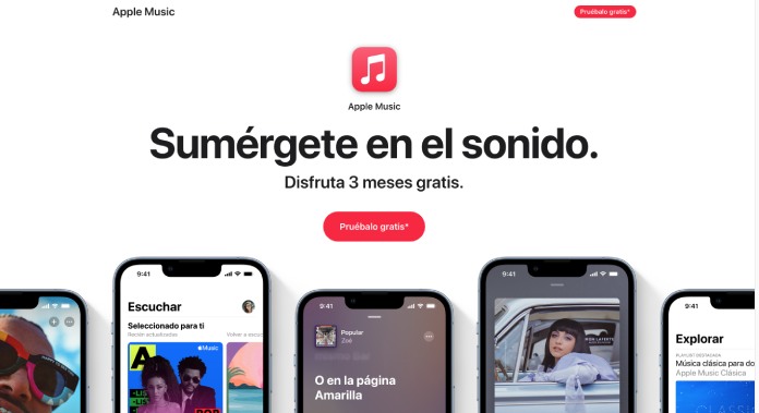 Servicios streaming: Apple Music