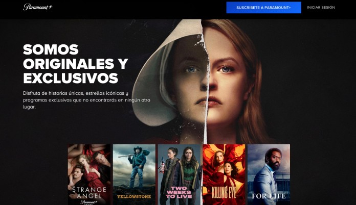 Servicios streaming: Paramount Plus