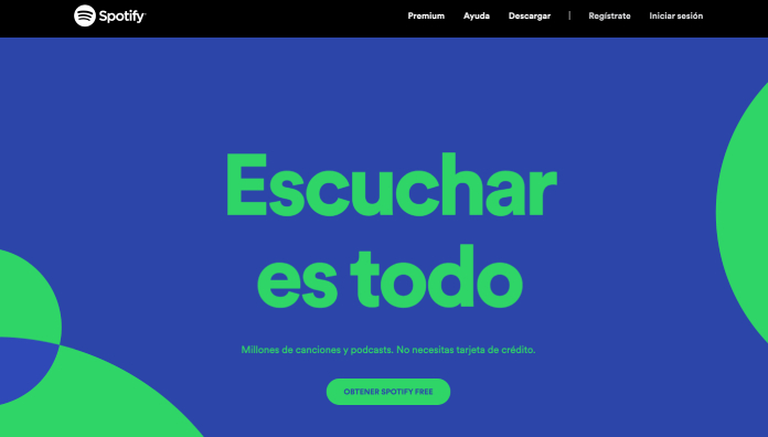 Servicios streaming: Spotify