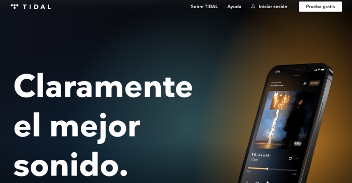 Servicios streaming Tidal