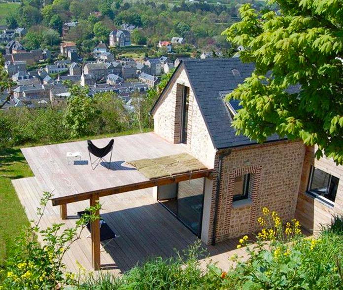 Casa "Shelter House". Yport, Francia 