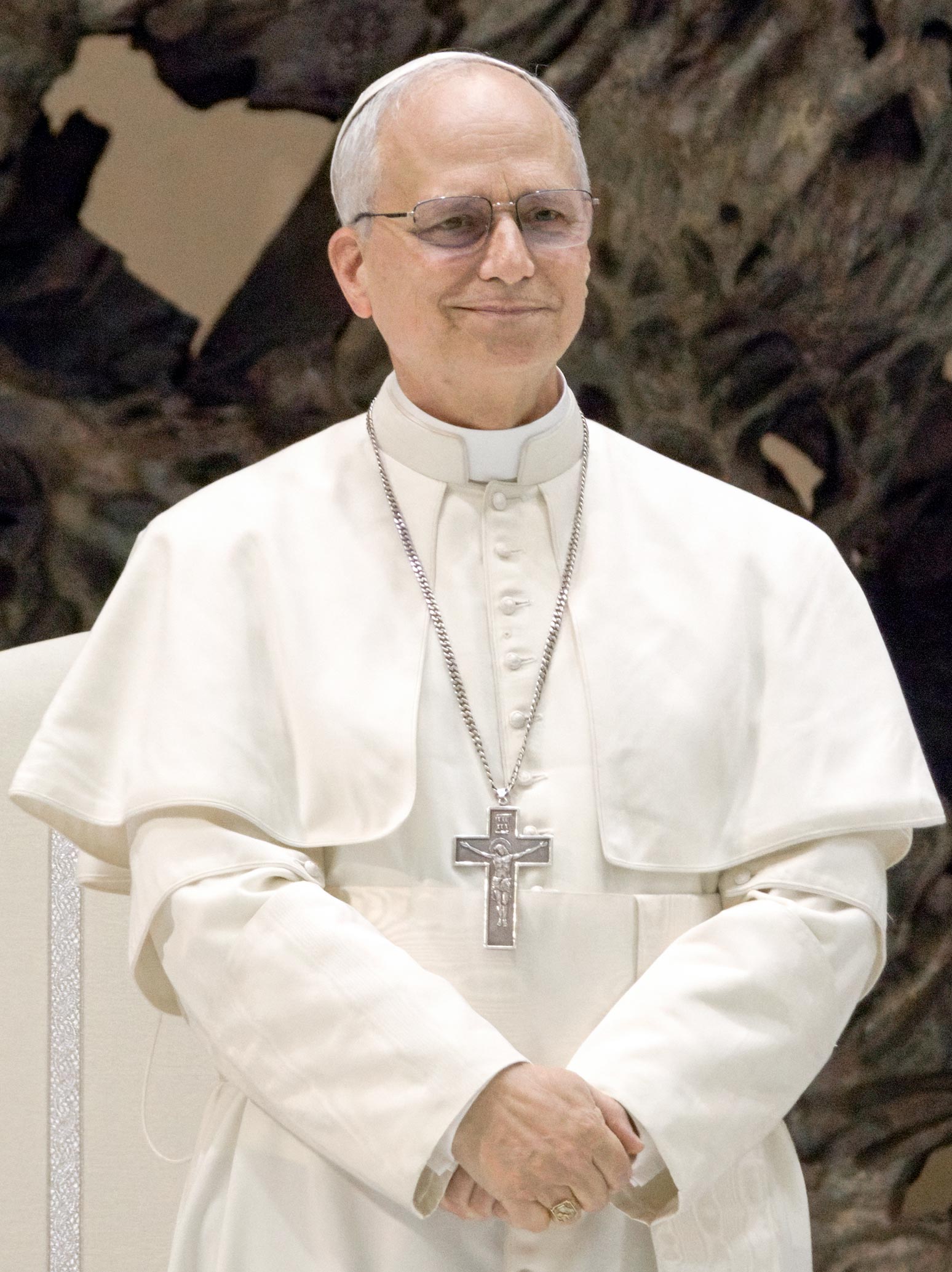 Papa León XIV, 12 de mayo de 2025.