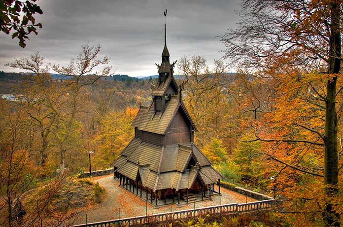 Iglesia stavkirke de Bergen