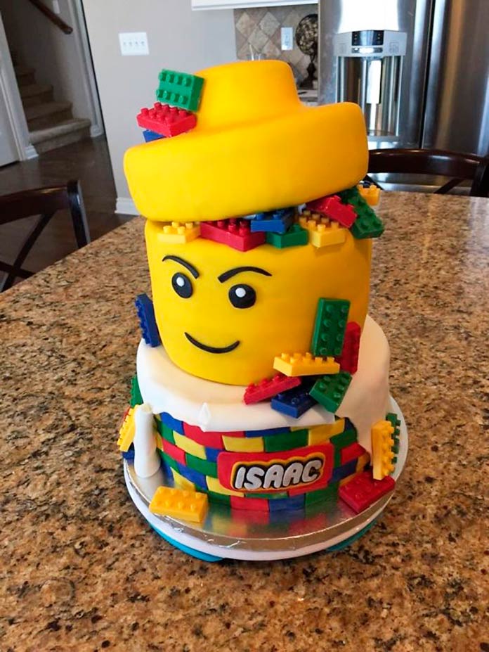 Tarta Lego gigante 