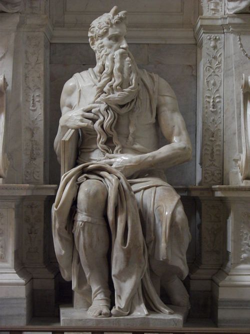 Técnicas de escultura - Esculpido - Moisés de Miguel Ángel