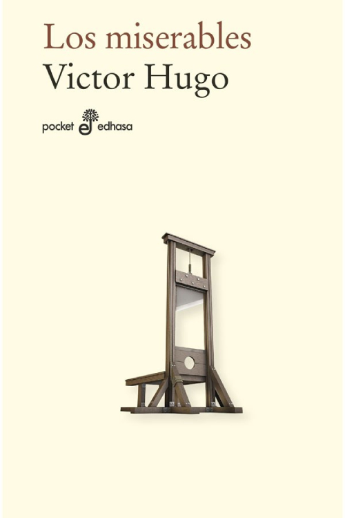 La portada de “Los Miserables” está adornada por una guillotina antigua.