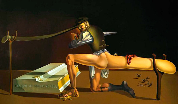 El enigma de Guillermo Tell, Dalí.