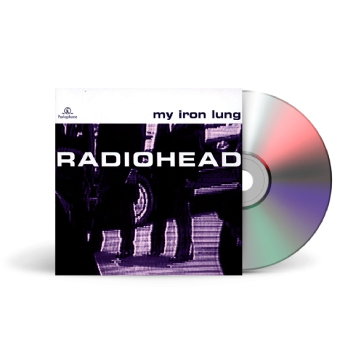 La imagen muestra la portada del CD de My Iron Lung.