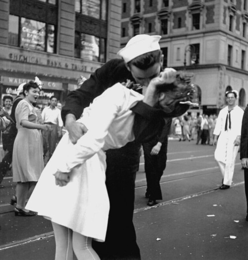 Tipos de retratos - Retrato informal - V-J Day in Times Square