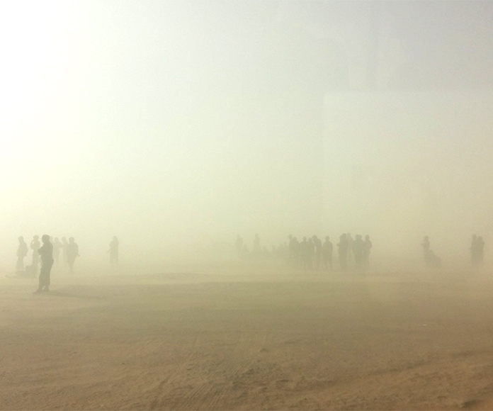 Tormentas de arena: definición, características y vídeos e imágenes impactantes de polvaredas o tormentas de polvo