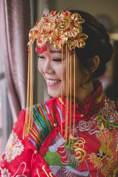 Tradiciones de Asia: Novia china tradicional