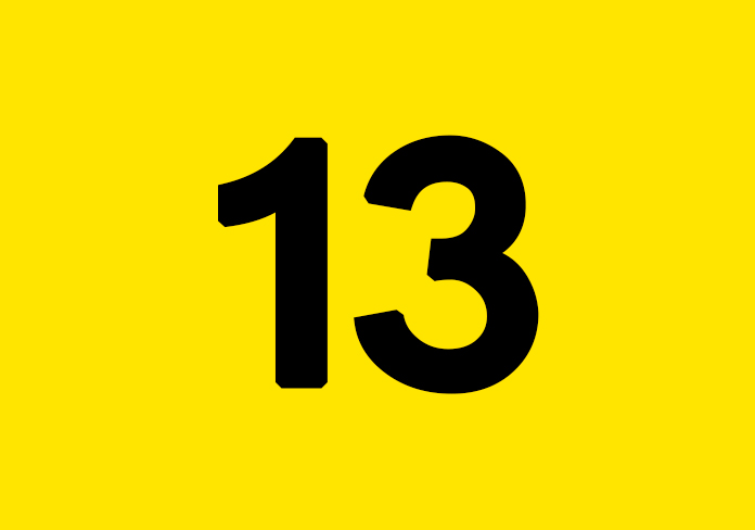 Número 13