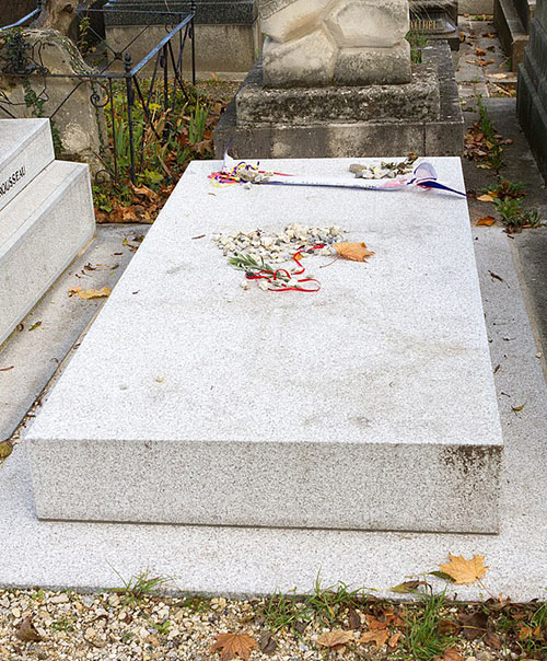 Tumba de Francisco Boix en el cementerio de Père-Lachaise
