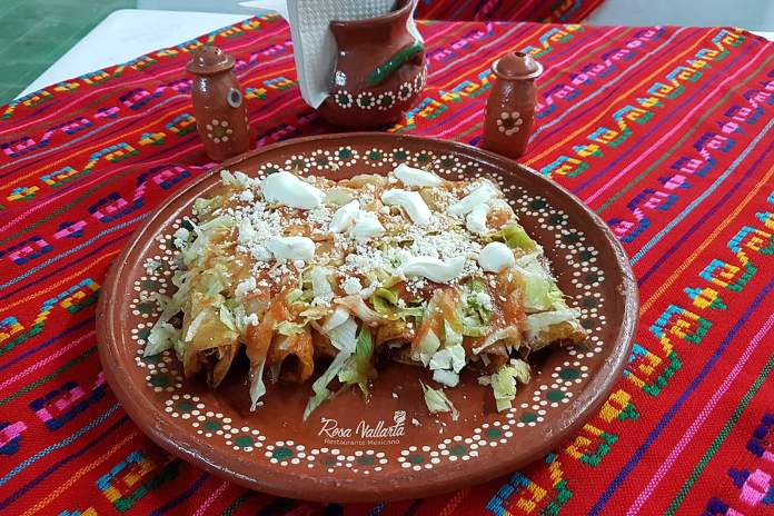 Turismo gastronómico en México - Enchiladas 