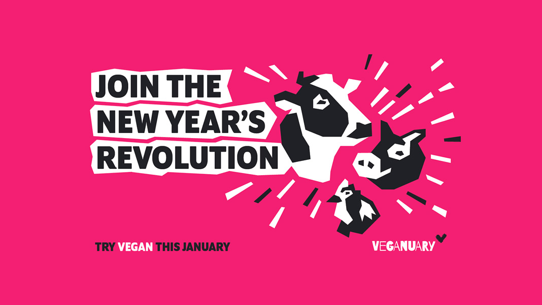 Veganuary 2020 no solo salvará a más de un millón de animales