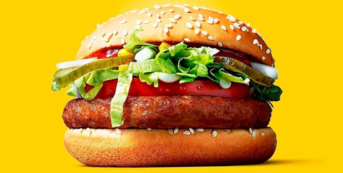 McDonald’s tienta a los vegetarianos con su nueva McVegan.