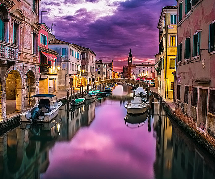 Canal de Venecia, Italia