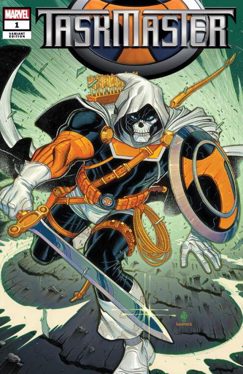 Portada del cómic variant Edition de taskmaster.