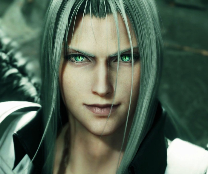 Primer plano de Sephiroth.