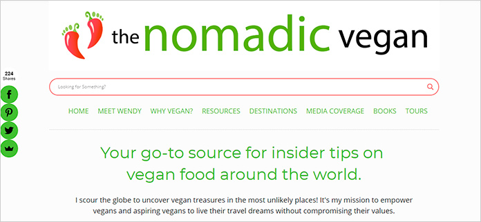 Web The Nomadic Vegan