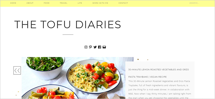 Web The Tofu Diaries