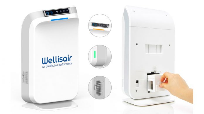 Dispositivo purificador de aire Wellisair